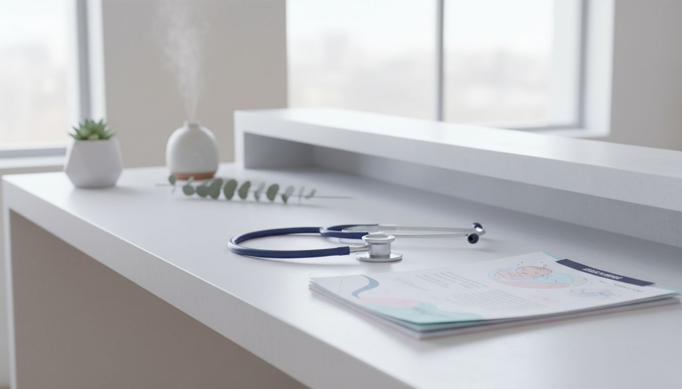 Медицинские документы и стетоскоп
